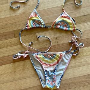 Printed bikini